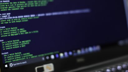 Laptop RSPEC Screen